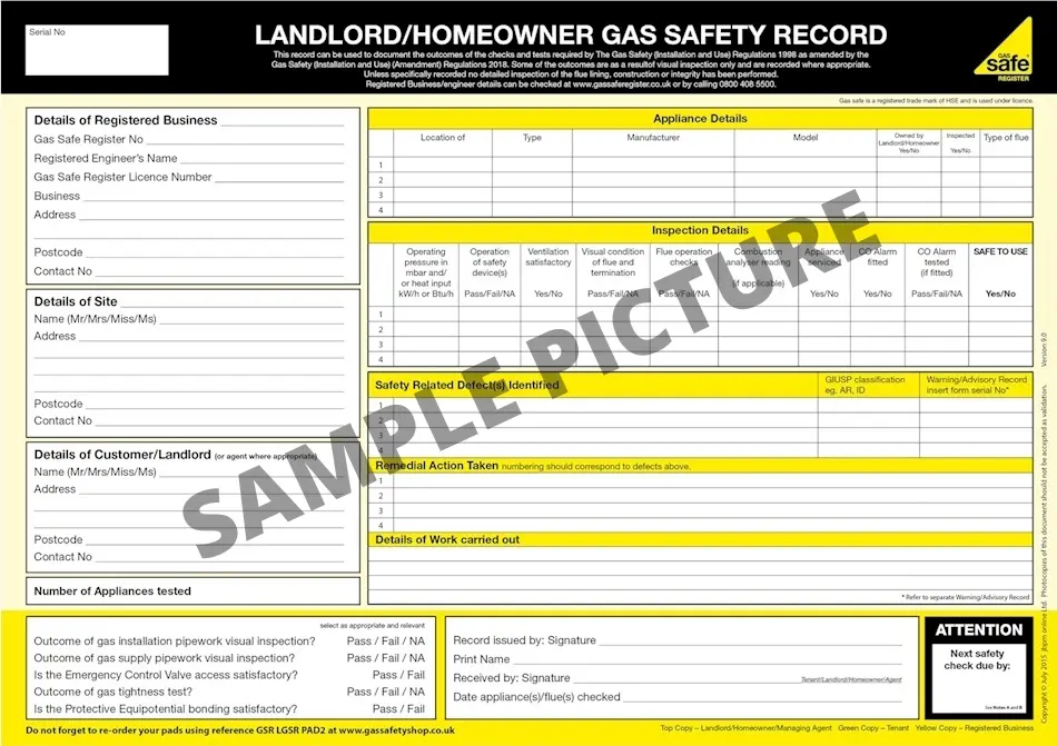 Landlord Gas Safety Certificate (CP12) Services In Ealing, London ...