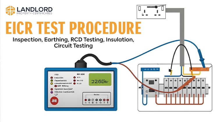 EICR Test Procedure Inspection, Earthing, RCD Testing, Insulation, Circuit Testing