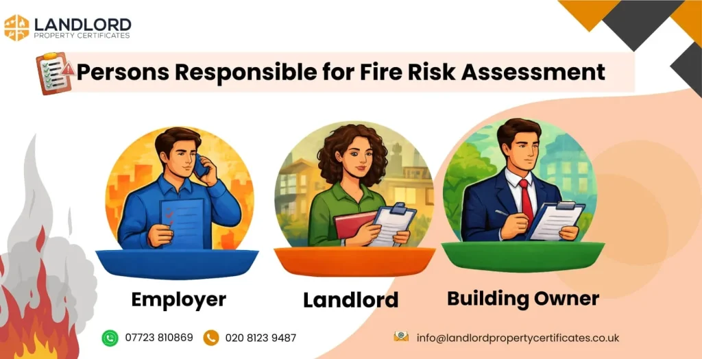 persons responsible for fire risk assessment