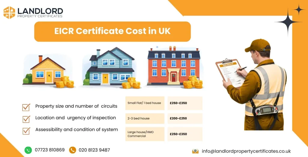 eicr certificate cost in uk