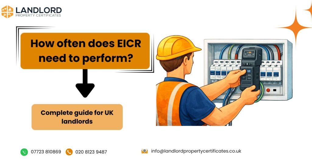 How often does EICR need to perform