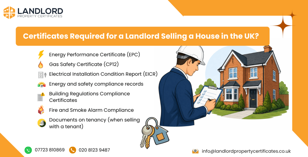 certificates to sell property