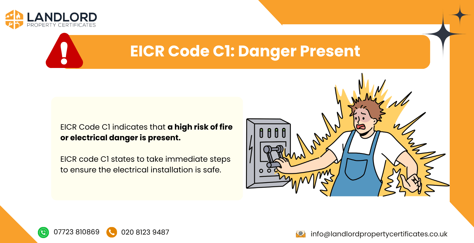 EICR Codes: Definition, C1, C2, C3, And F1 - Landlord Property Certificate