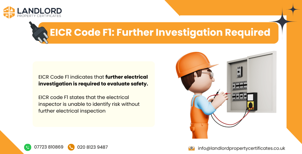 eicr code f1