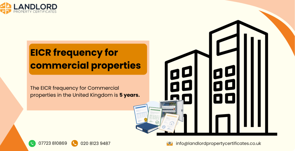 EICR Frequency: How Often Landlords Should Perform EICR? 6 eicr frequency commercial property