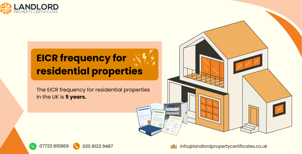 EICR Frequency: How Often Landlords Should Perform EICR? 4 eicr frequency residential property