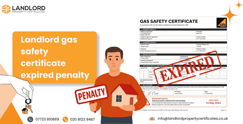 gas safety certificate expired penalty