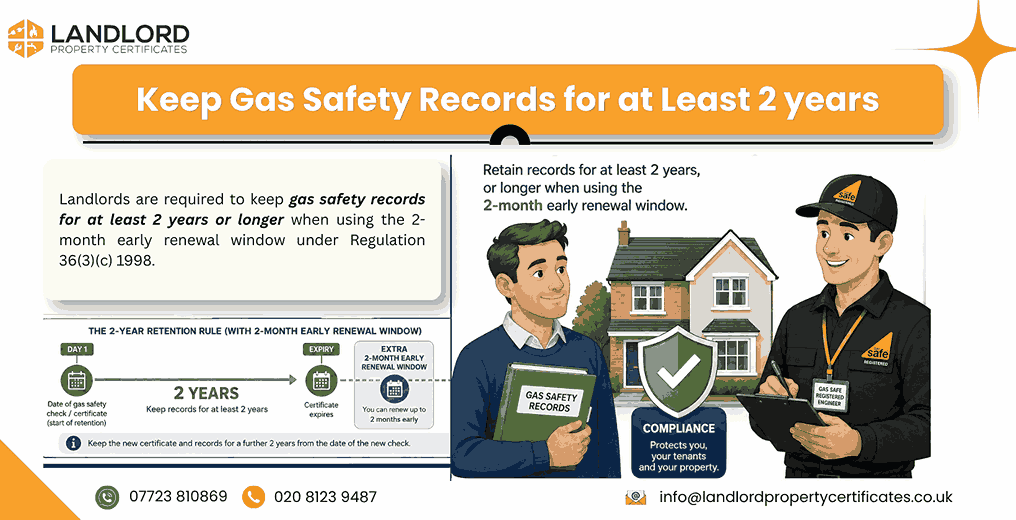 keep gas safety records 11zon