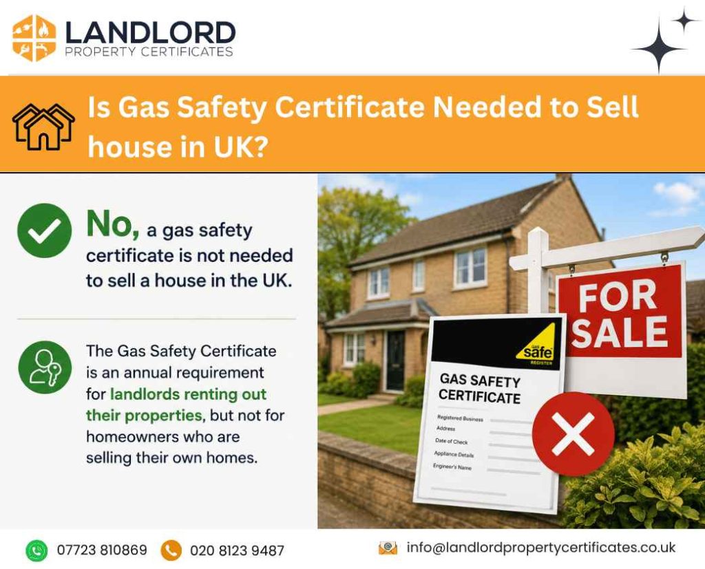 Do you need a gas safety certificate to sell a house? 3 is gas safety certificate to sell house